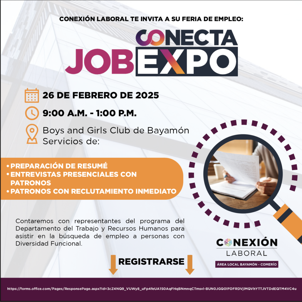 FERIA DE EMPLEO – CONECTA JOB EXPO 2025